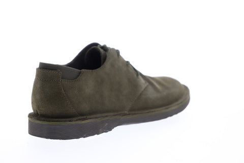 Camper Morrys K100295-008 Mens Green Suede Casual Lace Up Oxfords Shoes