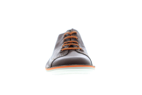 Camper Beetle K100307-004 Mens Brown Leather Lace Up Low Top Sneakers Shoes
