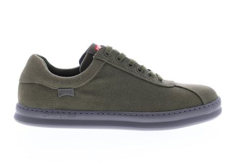 Camper Runner Four K100309-009 Mens Green Canvas Casual Fashion Sneakers Shoes