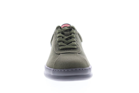 Camper Runner Four K100309-009 Mens Green Canvas Casual Fashion Sneakers Shoes