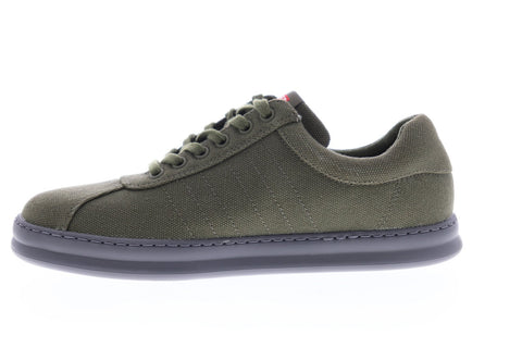 Camper Runner Four K100309-009 Mens Green Canvas Casual Fashion Sneakers Shoes