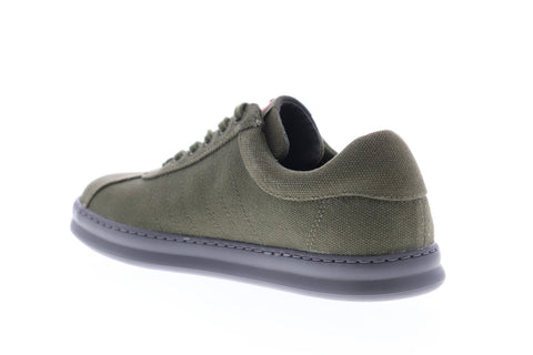 Camper Runner Four K100309-009 Mens Green Canvas Casual Fashion Sneakers Shoes