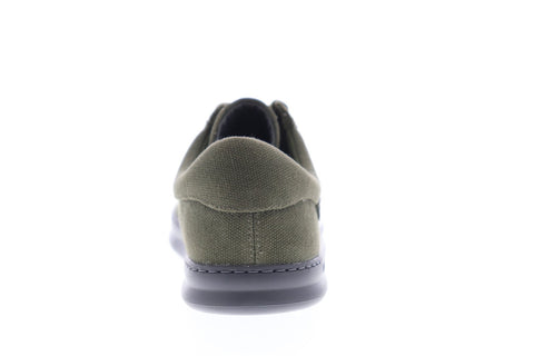 Camper Runner Four K100309-009 Mens Green Canvas Casual Fashion Sneakers Shoes