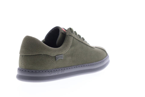 Camper Runner Four K100309-009 Mens Green Canvas Casual Fashion Sneakers Shoes