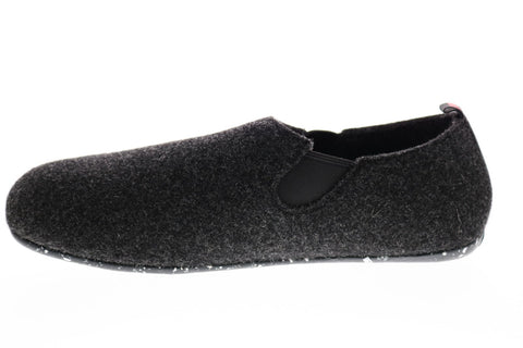 Camper Wabi K100355-001 Mens Gray Canvas Slip On Slippers Mules Shoes