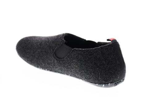 Camper Wabi K100355-001 Mens Gray Canvas Slip On Slippers Mules Shoes