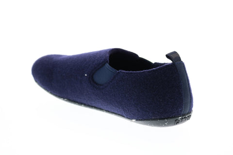 Camper Wabi K100355-006 Mens Blue Canvas Slip On Slippers Mules Shoes