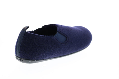 Camper Wabi K100355-006 Mens Blue Canvas Slip On Slippers Mules Shoes
