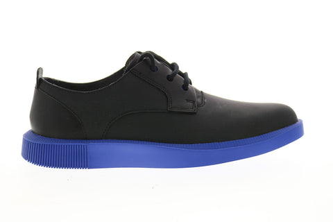 Camper Bill K100356-001 Mens Black Suede Lace Up Euro Sneakers Shoes