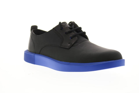 Camper Bill K100356-001 Mens Gray Suede Lace Up Euro Sneakers Shoes