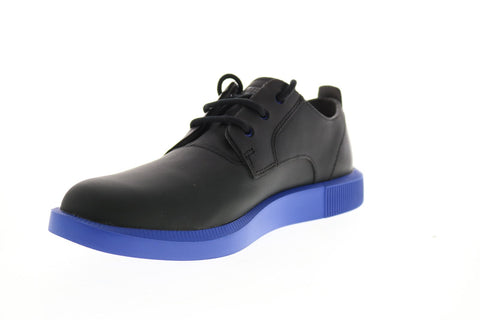 Camper Bill K100356-001 Mens Black Suede Lace Up Euro Sneakers Shoes