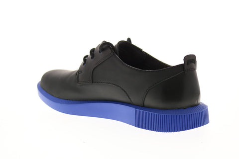 Camper Bill K100356-001 Mens Black Suede Lace Up Euro Sneakers Shoes