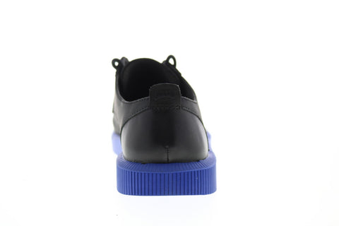 Camper Bill K100356-001 Mens Black Suede Lace Up Euro Sneakers Shoes
