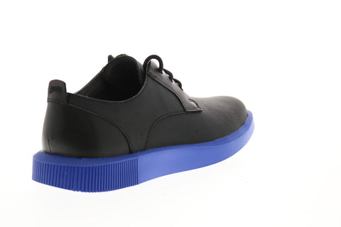 Camper Bill K100356-001 Mens Black Suede Lace Up Euro Sneakers Shoes