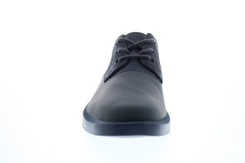 Camper Bill K100356-010 Mens Black Leather Lace Up Euro Sneakers Shoes