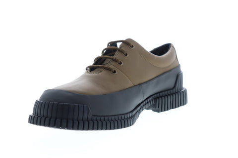 Camper Pix K100360-001 Mens Brown Leather Lace Up Plain Toe Oxfords Shoes