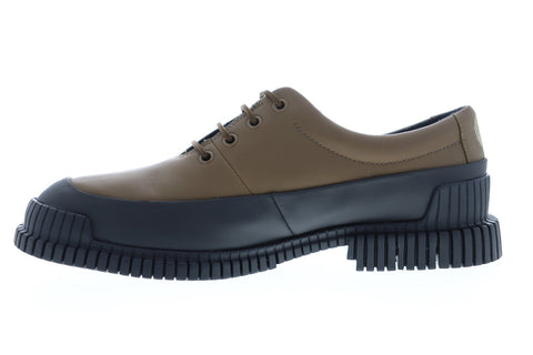 Camper Pix K100360-001 Mens Brown Leather Lace Up Plain Toe Oxfords Shoes