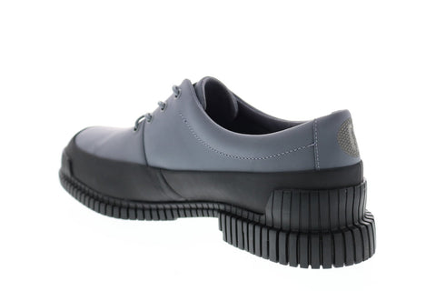 Camper Pix K100360-016 Mens Gray Leather Lace Up Plain Toe Oxfords Shoes