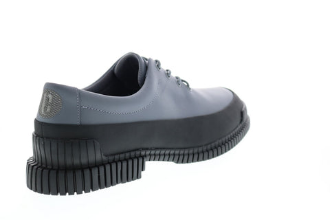 Camper Pix K100360-016 Mens Gray Leather Lace Up Plain Toe Oxfords Shoes
