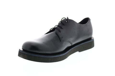 Camper Tyre K100362-001 Mens Black Leather Lace Up Euro Sneakers Shoes