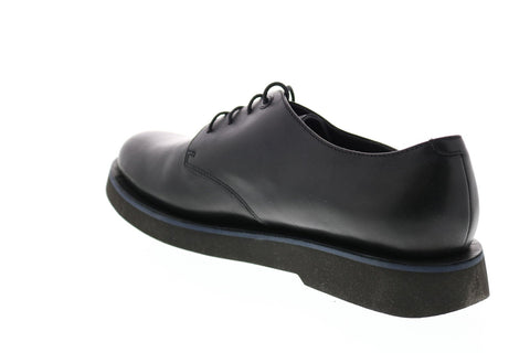 Camper Tyre K100362-001 Mens Black Leather Lace Up Euro Sneakers Shoes