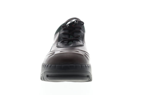 Camper Kiko Kostadinov K100368-005 Mens Brown Leather Lace Up Casual Dress Boots