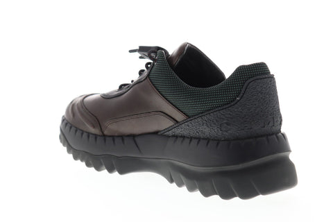 Camper Kiko Kostadinov K100368-005 Mens Brown Leather Lace Up Casual Dress Boots