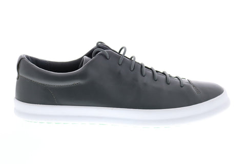 Camper Chasis K100373-007 Mens Gray Leather Lace Up Euro Sneakers Shoes