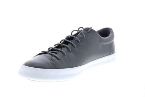 Camper Chasis K100373-007 Mens Gray Leather Lace Up Euro Sneakers Shoes