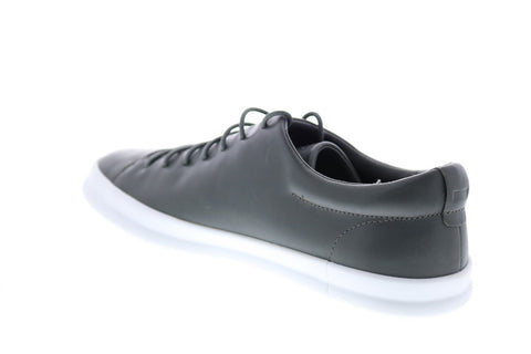 Camper Chasis K100373-007 Mens Gray Leather Lace Up Euro Sneakers Shoes
