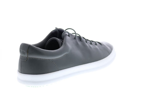 Camper Chasis K100373-007 Mens Gray Leather Lace Up Euro Sneakers Shoes