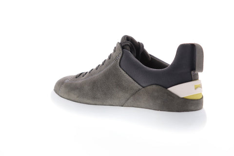 Camper Pelotas Capsule Xl K100374-006 Mens Gray Suede Lace Up Low Top Sneakers Shoes