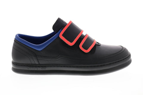 Camper TWS K100385-001 Mens Black Leather Strap Euro Sneakers Shoes