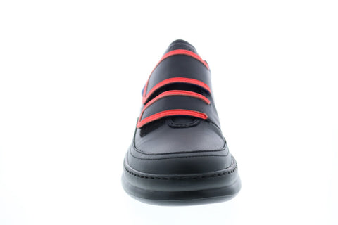 Camper TWS K100385-001 Mens Black Leather Strap Euro Sneakers Shoes