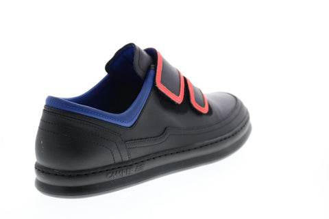 Camper TWS K100385-001 Mens Black Leather Strap Euro Sneakers Shoes