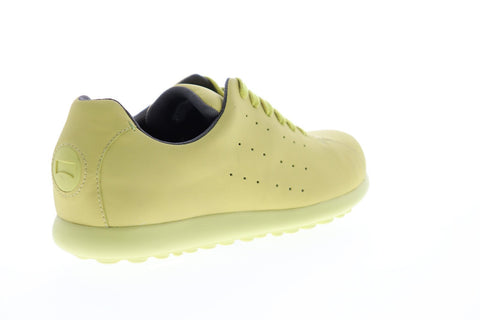 Camper Pelotas Xlite K100397-007 Mens Yellow Leather Lace Up Low Top Sneakers Shoes