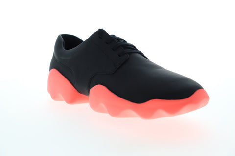 Camper Dub K100399-003 Mens Black Leather Lace Up Low Top Sneakers Shoes