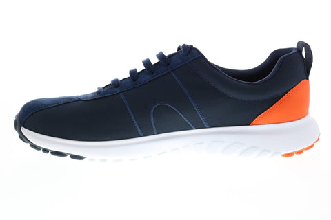 Camper Canica K100405-003 Mens Blue Canvas Lace Up Lifestyle Sneakers Shoes