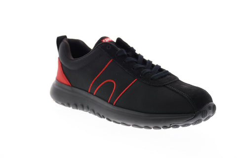 Camper Canica K100405-005 Mens Black Canvas Lace Up Euro Sneakers Shoes