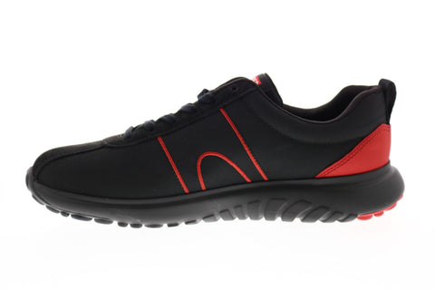 Camper Canica K100405-005 Mens Black Canvas Lace Up Euro Sneakers Shoes