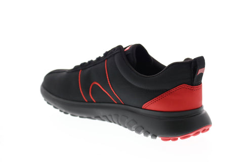 Camper Canica K100405-005 Mens Black Canvas Lace Up Euro Sneakers Shoes