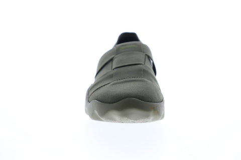 Camper Dub K100411-002 Mens Green Canvas Lace Up Low Top Sneakers Shoes