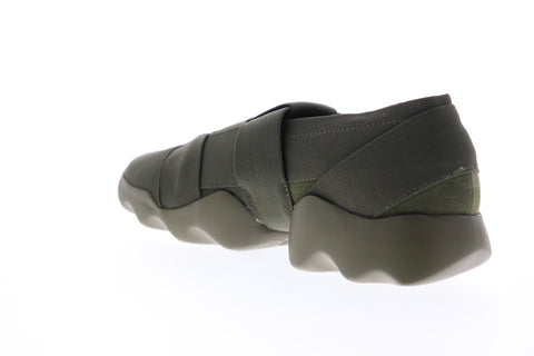 Camper Dub K100411-002 Mens Green Canvas Lace Up Low Top Sneakers Shoes