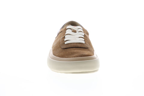 Camper Peu Rambla Rail K100413-001 Mens Brown Suede Lace Up Low Top Sneakers Shoes