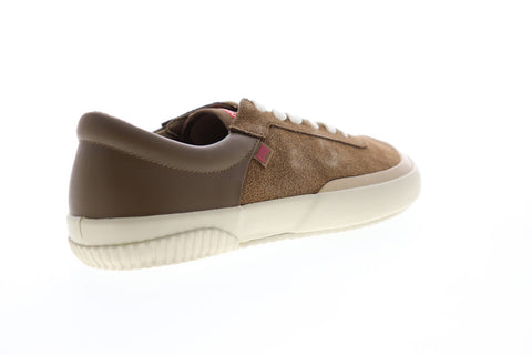 Camper Peu Rambla Rail K100413-001 Mens Brown Suede Lace Up Low Top Sneakers Shoes