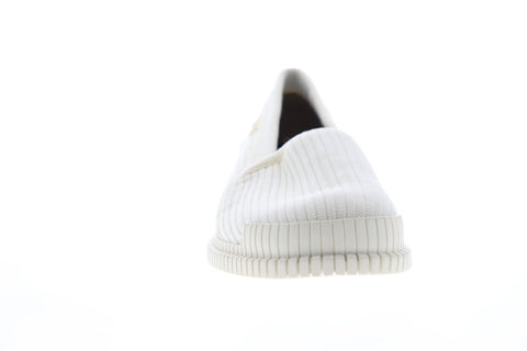 Camper Pix K100415-002 Mens White Canvas Casual Slip On Loafers Shoes