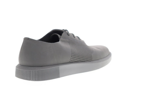 Camper Twins K100429-003 Mens Gray Leather Casual Lace Up Oxfords Shoes