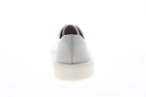 Camper Courb K100432-001 Mens Beige Tan Leather Lace Up Low Top Sneakers Shoes