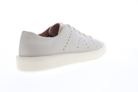Camper Courb K100432-001 Mens Beige Tan Leather Lace Up Low Top Sneakers Shoes