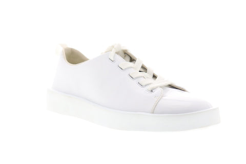 Camper Courb K100433-004 Mens White Leather Lace Up Low Top Sneakers Shoes